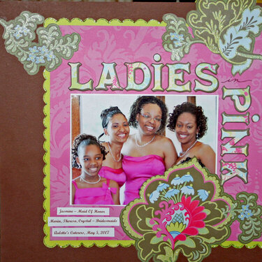 Ladies In Pink *Serendipityscrapbooks DT*